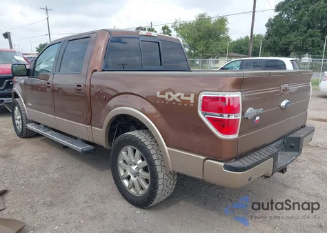 2012 Ford F150 King Ranch z USA, uszkodzony, nr VIN 1FTFW1ET2CKD09947